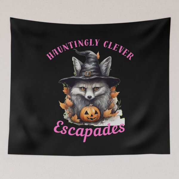 Item preview, Hauntingly Clever Escapades. cool fox designed and sold by FoxVibes.