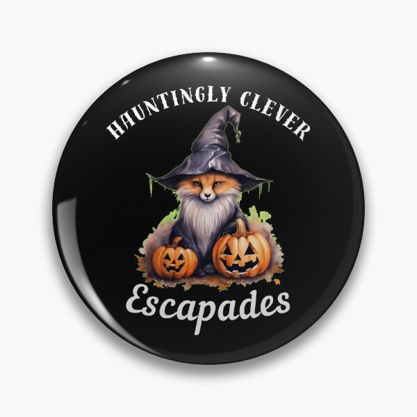 Item preview, Hauntingly Clever Escapades. fox quote designed and sold by FoxVibes.