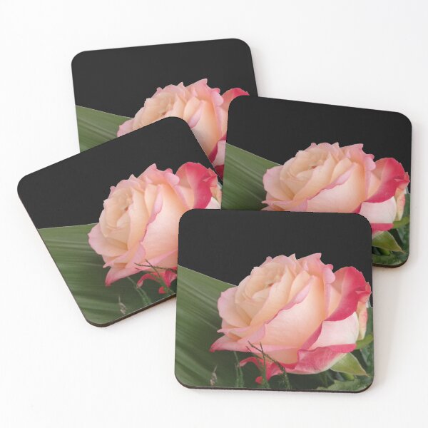 Item preview, Pink rose photo, cut out pattern designed and sold by evadesignbubble.