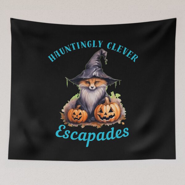Item preview, Hauntingly Clever Escapades. vintage fox designed and sold by FoxVibes.