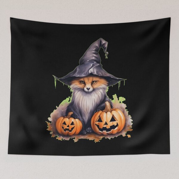 Item preview, Halloween Fox designed and sold by FoxVibes.