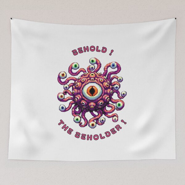 Item preview, Behold the Beholder ! designed and sold by FriskyLama.