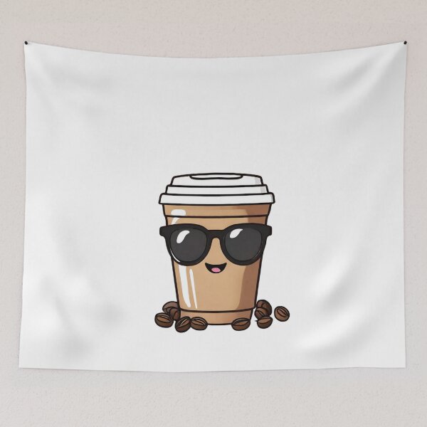 Item preview, KAWAII COOL BEANS STICKER designed and sold by KawaiiLyfe.