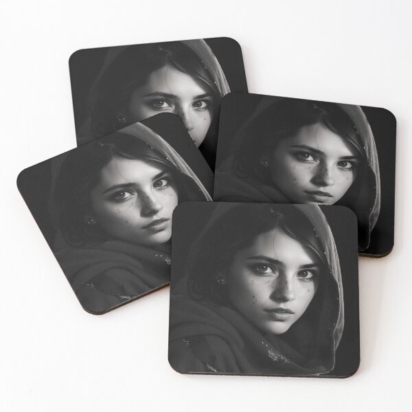 Item preview, Beautiful female portrait Digital Art for home decoration designed and sold by YourPrintify.