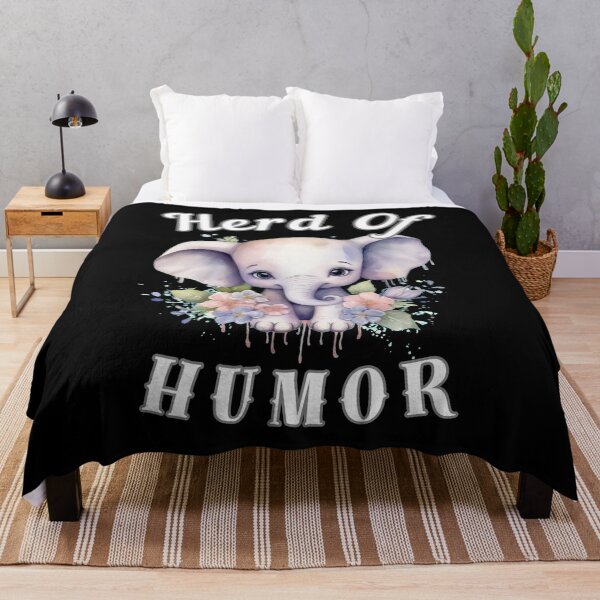 Item preview, Herd Of Humor designed and sold by ElephantVibes.