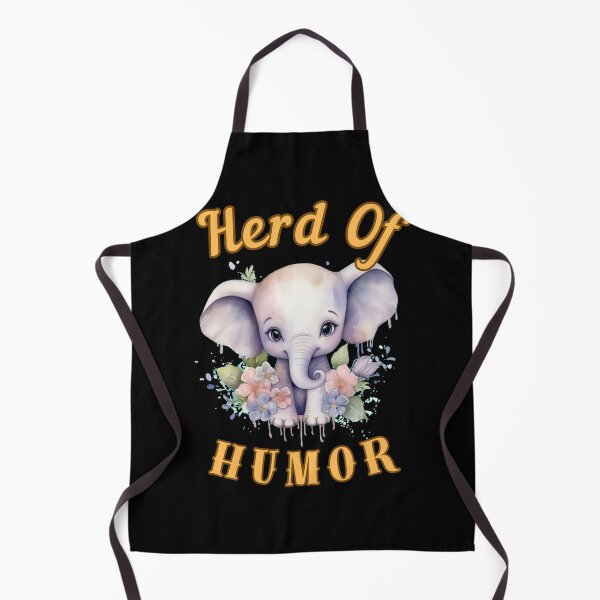 Item preview, Herd Of Humor. elephant lover designed and sold by ElephantVibes.