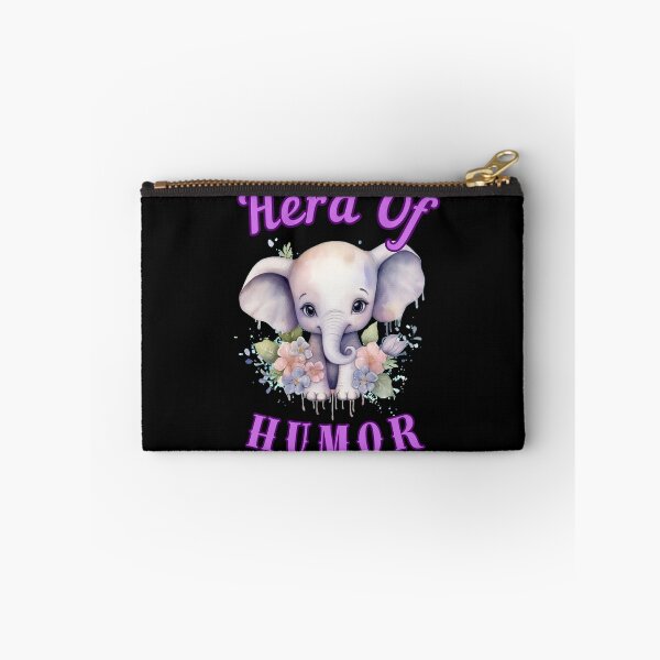 Item preview, Herd Of Humor. elephant face designed and sold by ElephantVibes.
