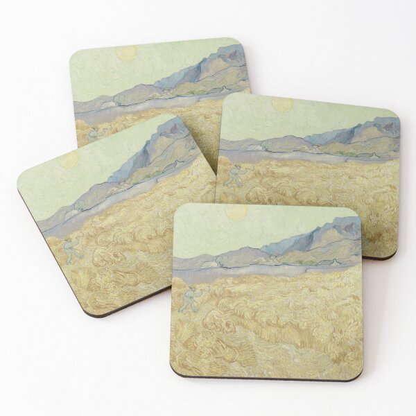 Item preview, Van Gogh's Wheatfield with a reaper designed and sold by My Artprintz.
