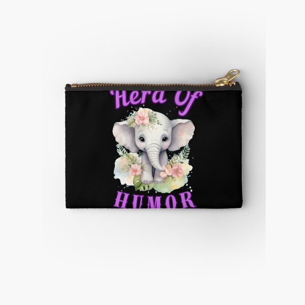 Item preview, Herd Of Humor. elephant quote designed and sold by ElephantVibes.