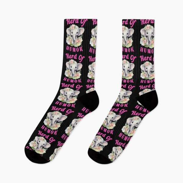 Item preview, Herd Of Humor. elephant saying designed and sold by ElephantVibes.