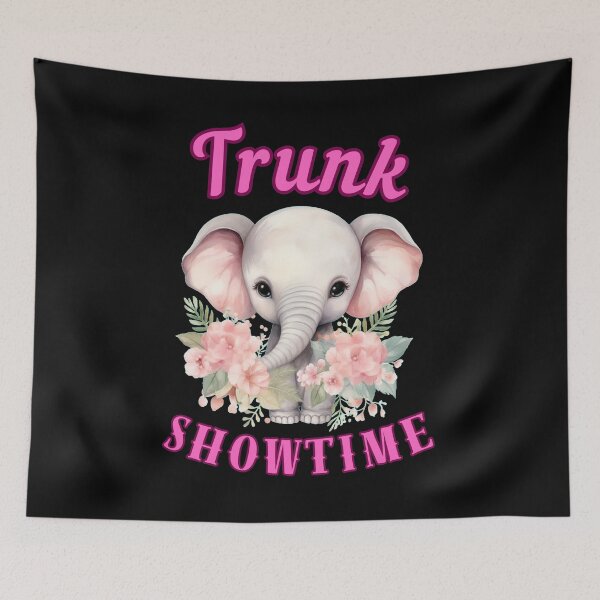 Item preview, Trunk Showtime. elephant head designed and sold by ElephantVibes.