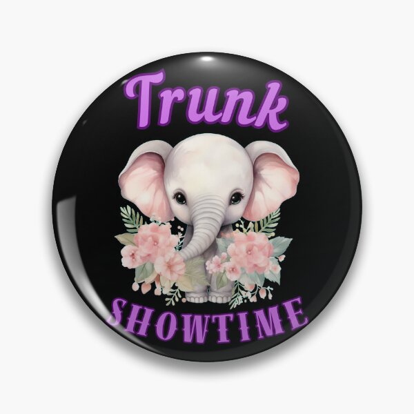 Item preview, Trunk Showtime. elephant face designed and sold by ElephantVibes.