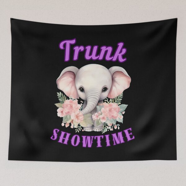Item preview, Trunk Showtime. elephant face designed and sold by ElephantVibes.