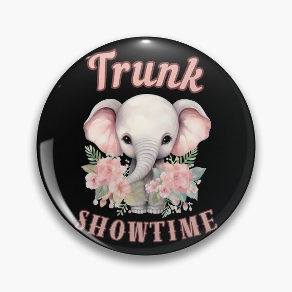 Item preview, Trunk Showtime. elephant portrait designed and sold by ElephantVibes.