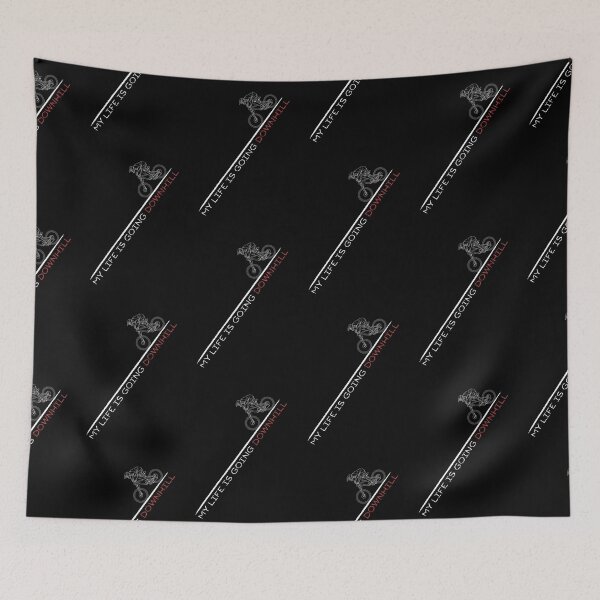 Item preview, My Life is Going Downhill, MTB Enduro Cyclist Enthusiast designed and sold by collectees1.