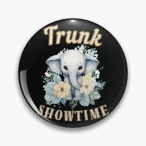 Item preview, Trunk Showtime. watercolor elephant designed and sold by ElephantVibes.