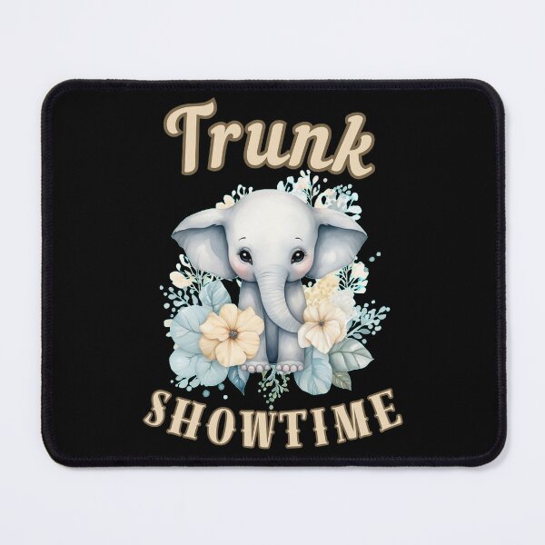 Item preview, Trunk Showtime. watercolor elephant designed and sold by ElephantVibes.