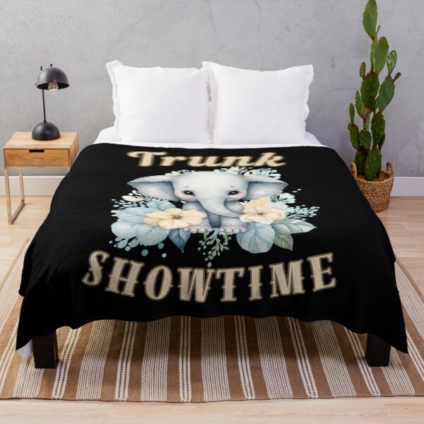 Item preview, Trunk Showtime. watercolor elephant designed and sold by ElephantVibes.