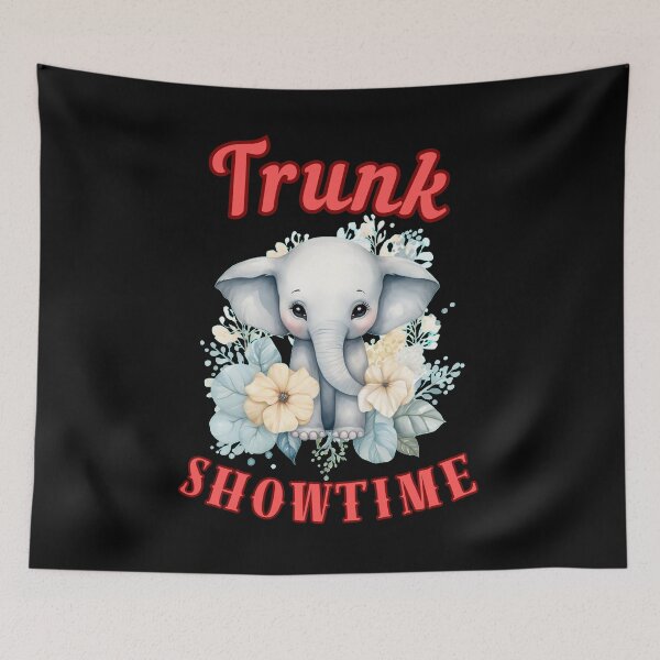 Item preview, Trunk Showtime. happy elephant designed and sold by ElephantVibes.