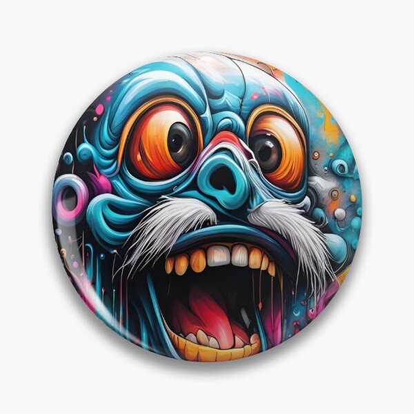 Item preview, Colorful Graffiti Crazy Heads designed and sold by DisneyKrayzie.