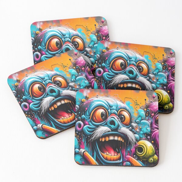Item preview, Colorful Graffiti Crazy Heads designed and sold by DisneyKrayzie.