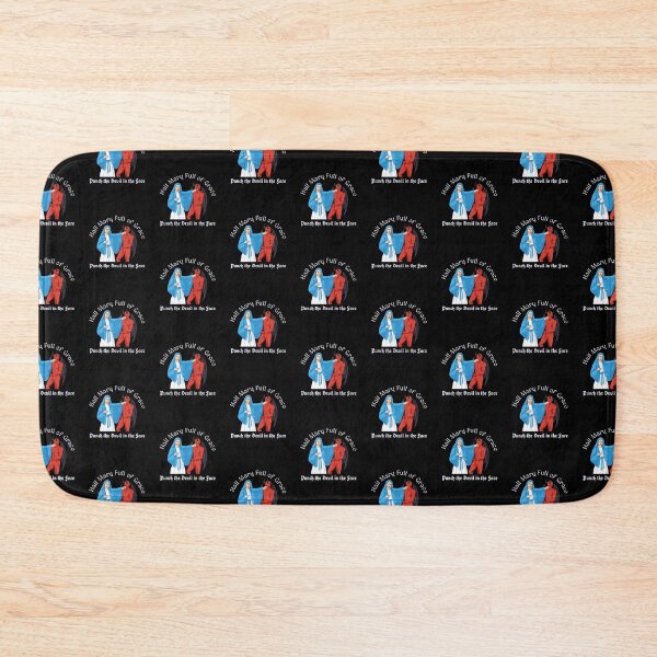 Item preview, Hail Mary Punch Devil Bold Religious Christian Faith  designed and sold by The Junto Shop.