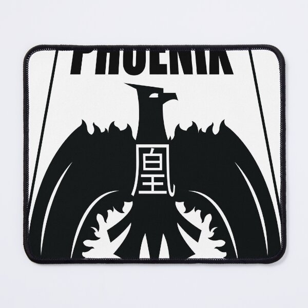 Item preview, Phoenix Logo - Black on Transparent designed and sold by AnneOminous.