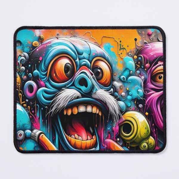 Item preview, Colorful Graffiti Crazy Heads designed and sold by DisneyKrayzie.