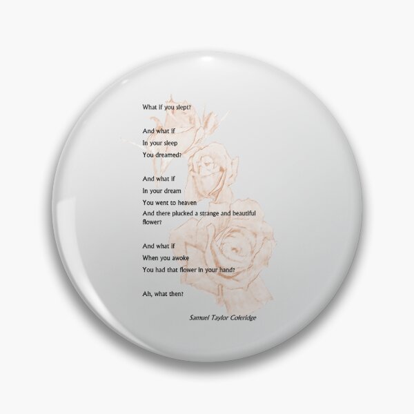 Item preview, Samuel Taylor Coleridge - What if? designed and sold by MI-Artworks.