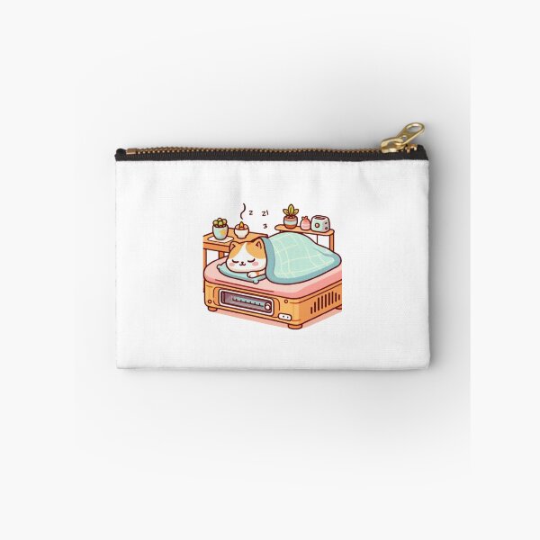 Item preview, Cat sleeping in a warm bed designed and sold by Kenji11.