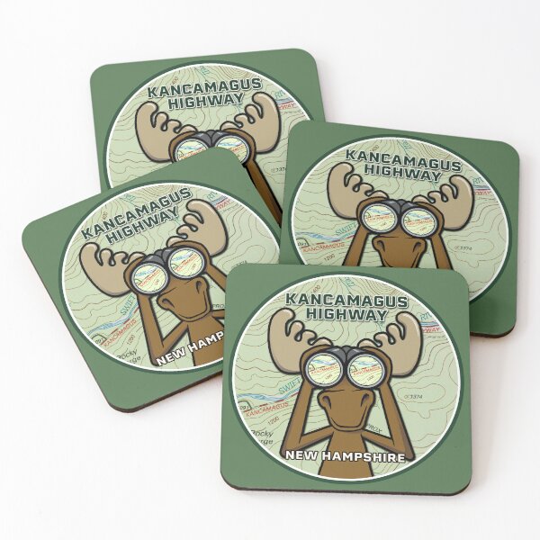 Item preview, New Hampshire Moose Binoculars - Kancamagus Highway designed and sold by Willz Designz.