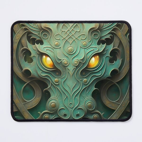 Item preview, Emerald Gaze: Mythical Dragon Sculpture designed and sold by DragonRealms.