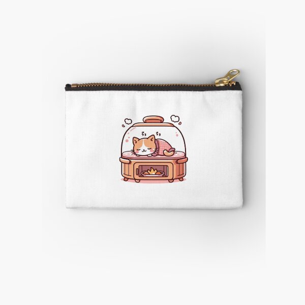 Item preview, Cat sleeping in a warm bed designed and sold by Kenji11.
