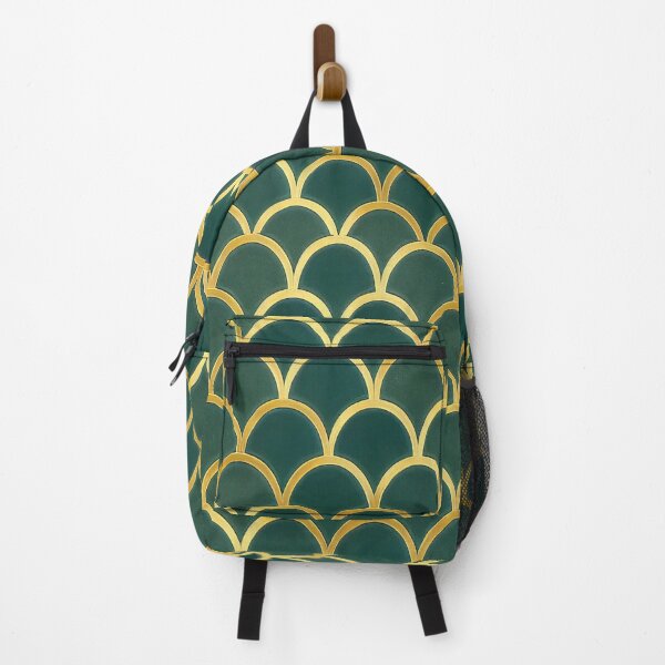 Item preview, Glamorous Green And Golden Hues Art Deco Pattern designed and sold by DEC02.