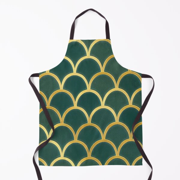 Item preview, Glamorous Green And Golden Hues Art Deco Pattern designed and sold by DEC02.