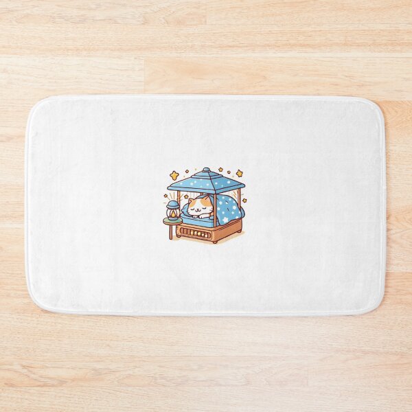 Item preview, Cat sleeping in a warm bed designed and sold by Kenji11.