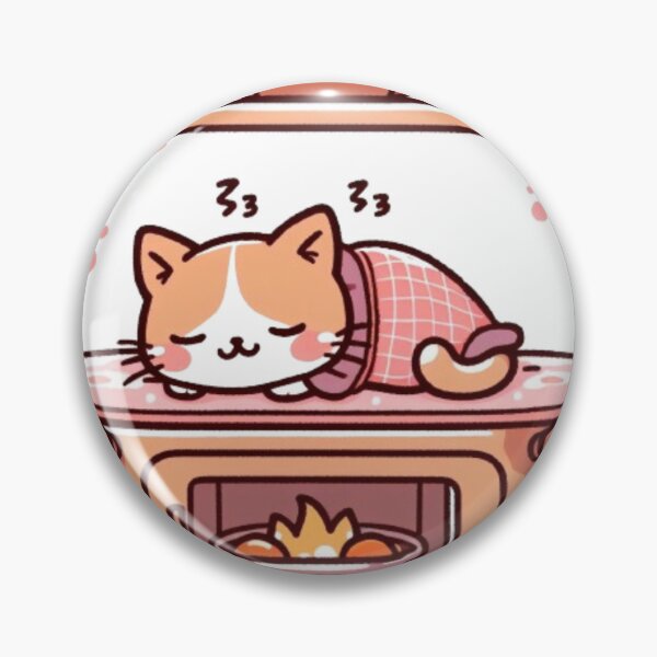 Item preview, Cat sleeping in a warm bed designed and sold by Kenji11.