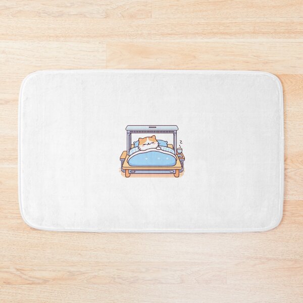 Item preview, Cat sleeping in a warm bed designed and sold by Kenji11.