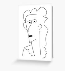Another Matisse Lady Greeting Card