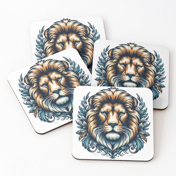 Item preview, lion's head designed and sold by DarkHues.