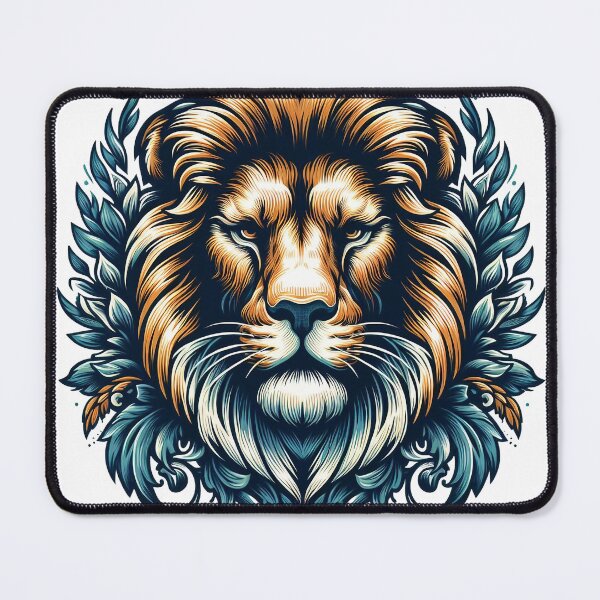 Item preview, lion's head designed and sold by DarkHues.
