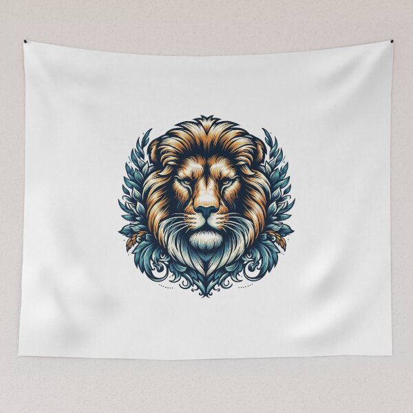 Item preview, lion's head designed and sold by DarkHues.