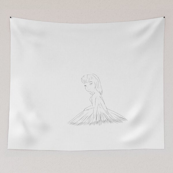 Item preview, Born of laughter , Tinker bell sketch designed and sold by tbreezearts.