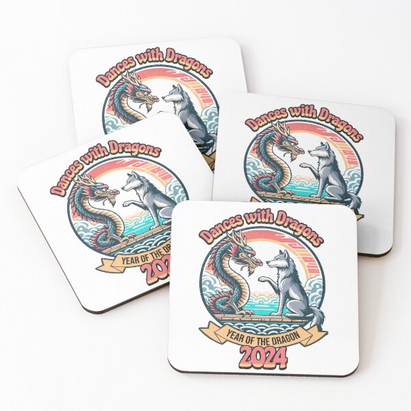Item preview, Dances with Dragons - Year of the Dragon - 2024 designed and sold by QuirkPrint.