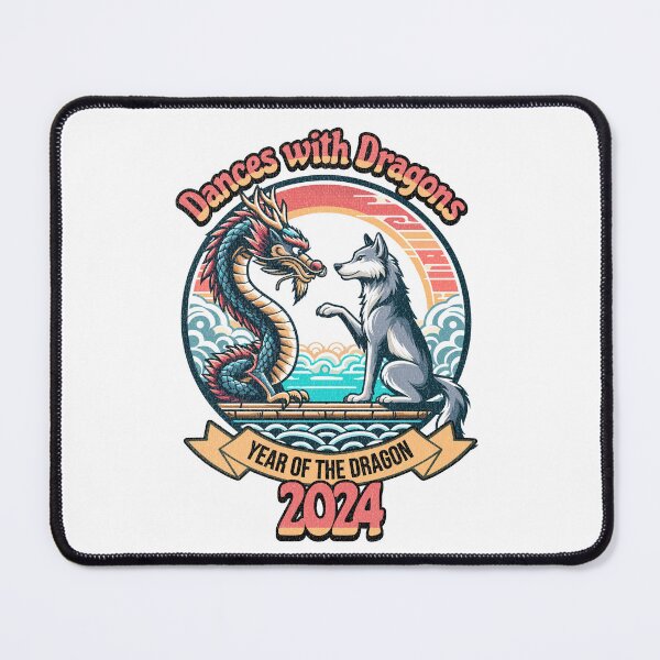 Item preview, Dances with Dragons - Year of the Dragon - 2024 designed and sold by QuirkPrint.