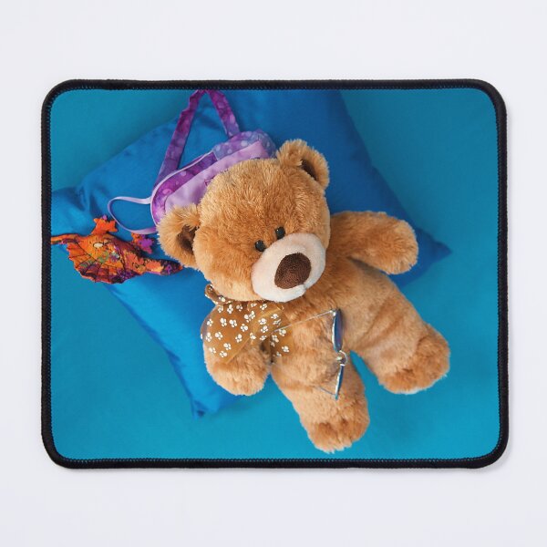 Item preview, Samantha Bear and her pet dinosaur look up to the sky designed and sold by Mark ODwyer.