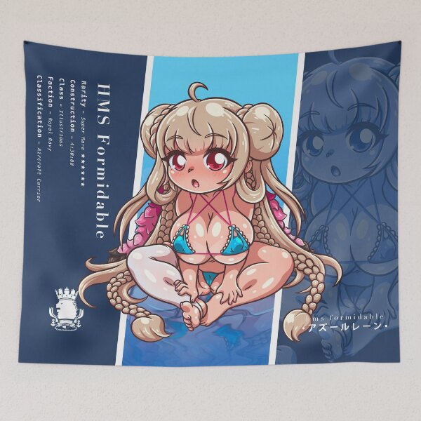 Item preview, ¡HMS Chibi formidable! designed and sold by Blue-SS.