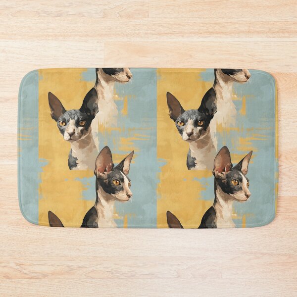 Item preview, Cats 2 Cornish Rex 3 designed and sold by DigitalPatternx.
