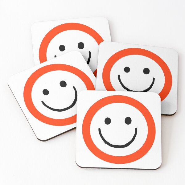 Item preview, Red Circle Smiley designed and sold by VanityLove722.