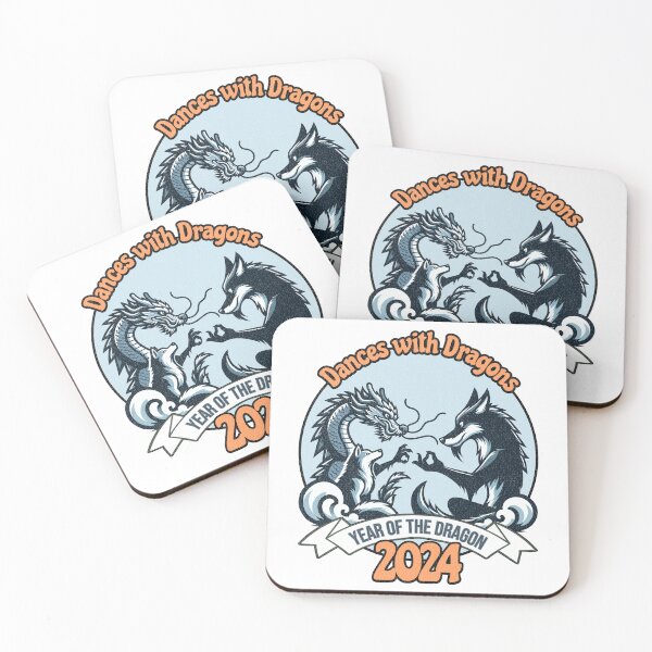 Item preview, Dances with Dragons - Year of the Dragon - 2024 designed and sold by QuirkPrint.